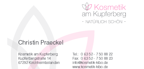 Kosmetik am Kupferberg